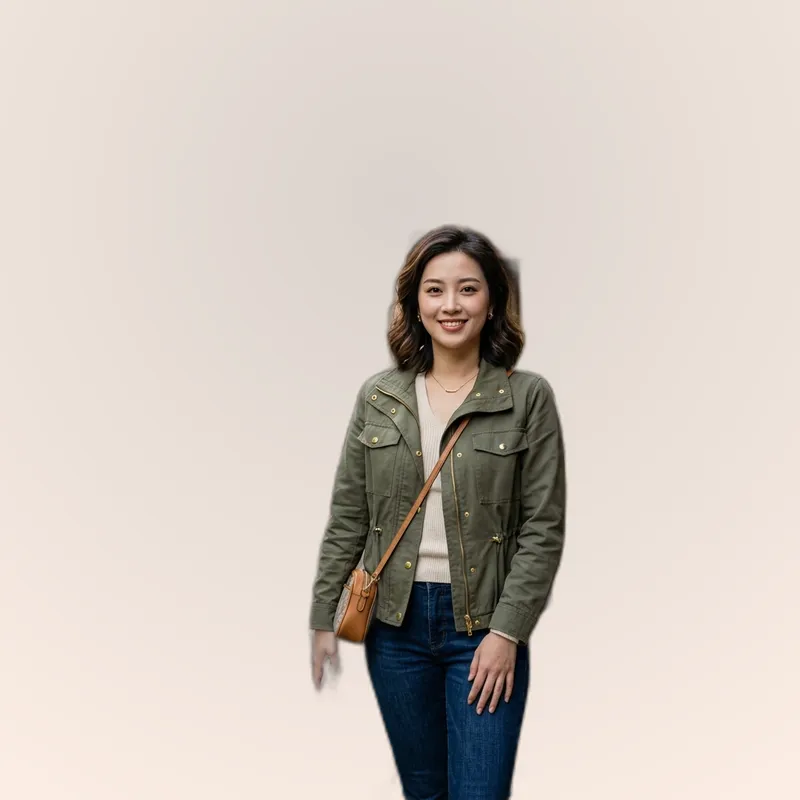 汉服人物替换中式庭院背景效果