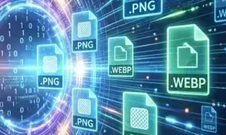 多张 JPG 图片转换为 PNG 和 WebP 格式效果