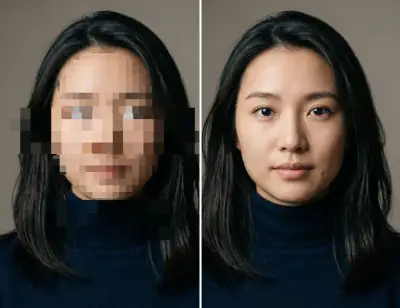 AI 马赛克修复