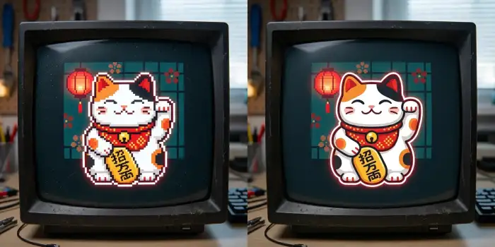 AI 无损放大 预览图