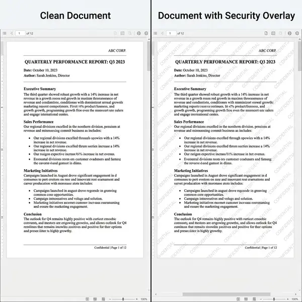 PDF 去水印 效果预览