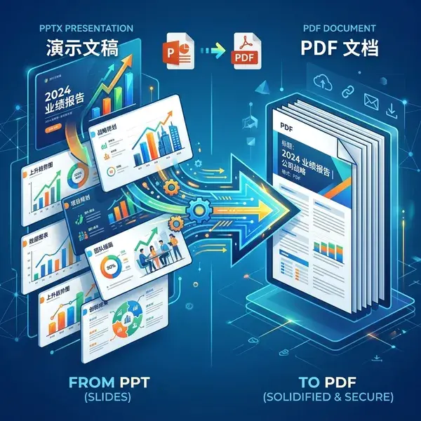 PPT 转 PDF 效果预览